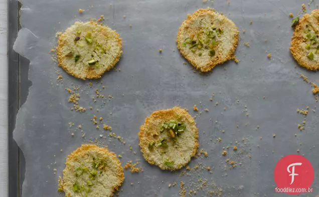 Parmesão Pistache Batatas Fritas