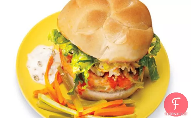 Buffalo Chicken Burger