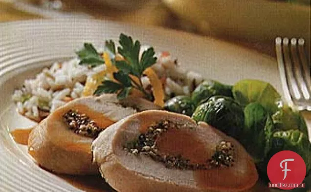 Roulade De Peru Assado No Forno