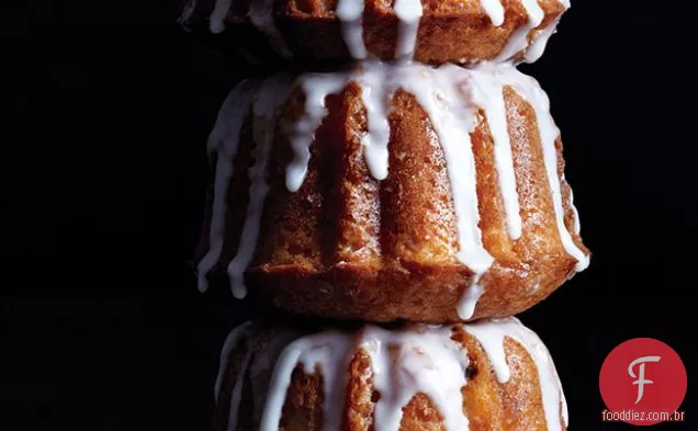 Laranja Cranberry Bundt Bolo