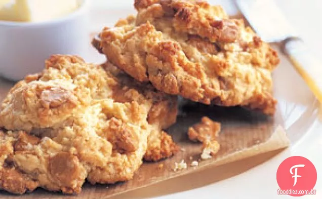 Butterscotch Drop Scones