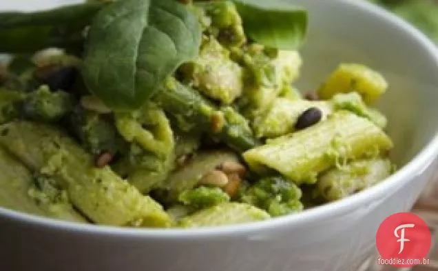 Ervilha E Abacate Penne