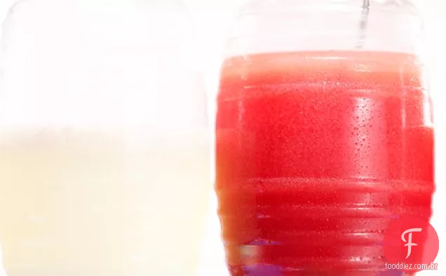 Melancia e Grapefruit Agua Fresca