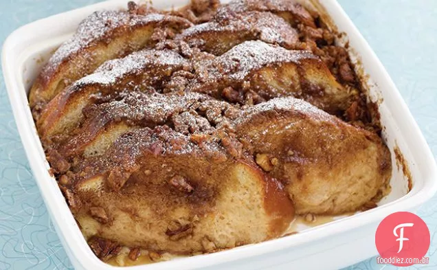 Pudim De Pão De Torrada Francesa Pralina