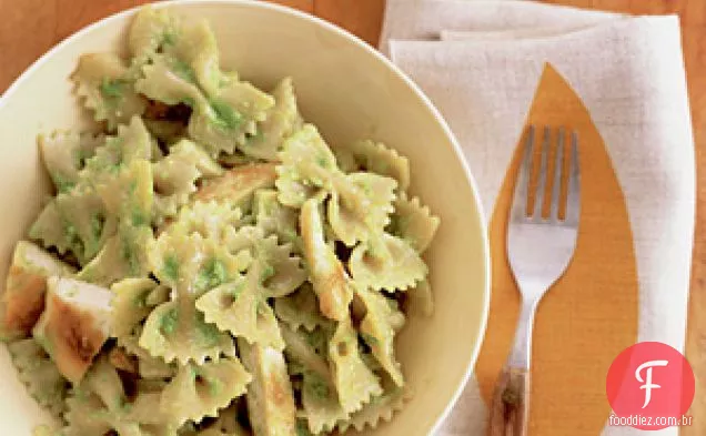 Receita De Macarrão Com Pesto De Ervilha