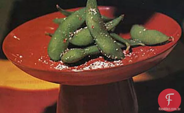 Sal e pimenta Edamame (soja na vagem)