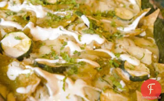 Caçarola de tortilha com peru