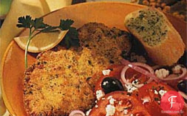 Peito De Frango Com Crosta De Fubá
