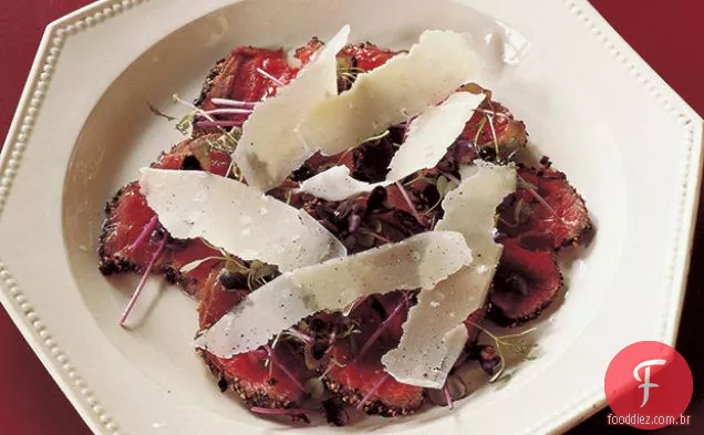Lombo de carne grelhada com tomilho