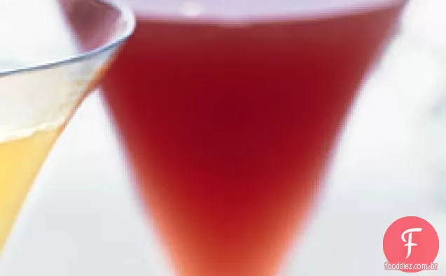 Cocktail De Champanhe Romã-Gengibre