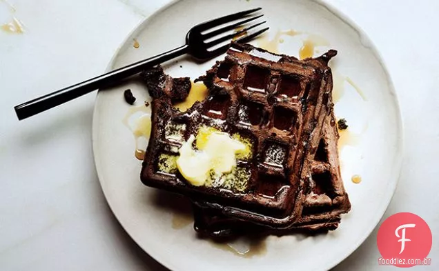 Waffles De Chocolate Escuro
