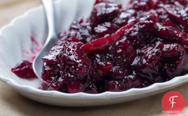 Cabernet - molho de Cranberry com figos