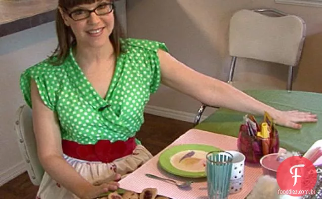 Biscoitos de manteiga de amendoim e geléia de Lisa Loeb