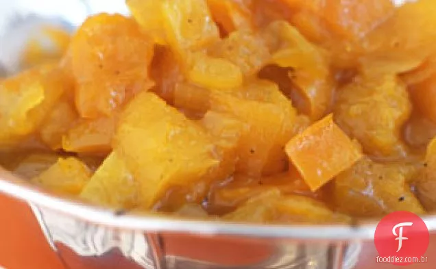 Pimentão e Chutney de damasco seco