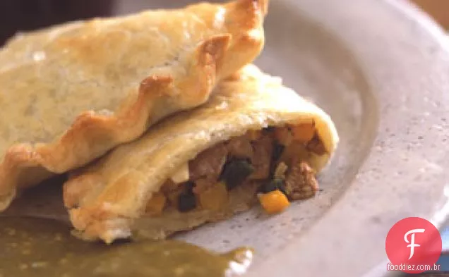 Mushroom and Butternut Squash Empañadas