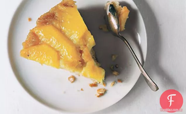 Bolo De Abacaxi Fresco De Cabeça Para Baixo