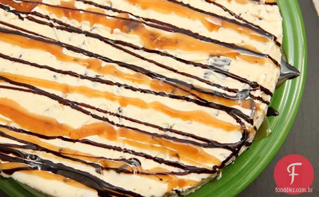 Samoas Girl Scout Cookie Ice Cream Cake