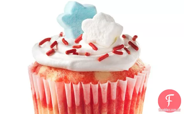 Verão Poke Cupcakes