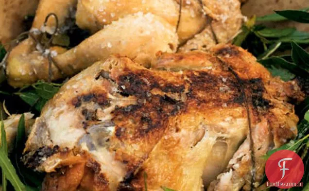 Frango Com Crosta De Sal