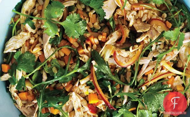 Salada De Espelta Com Curry