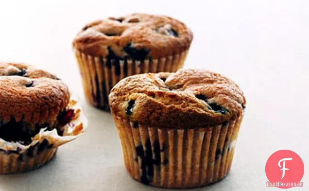 Muffins De Mirtilo Canela