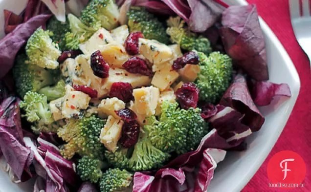 Queijo Azul, Brócolis E Radicchio