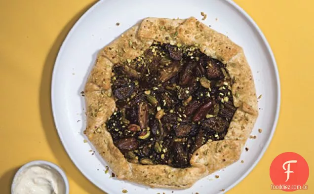 Frutas secas e nozes Crostata