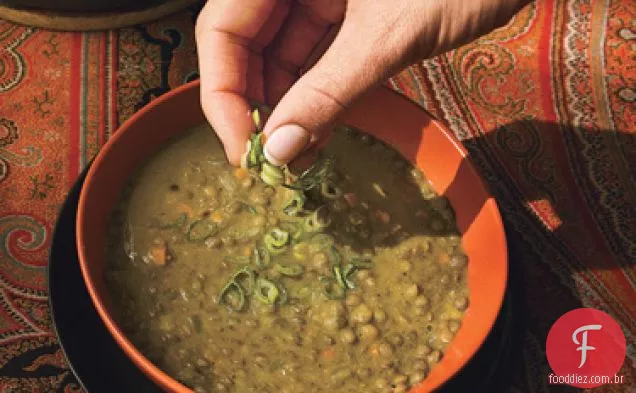 Sopa De Lentilha Com Curry