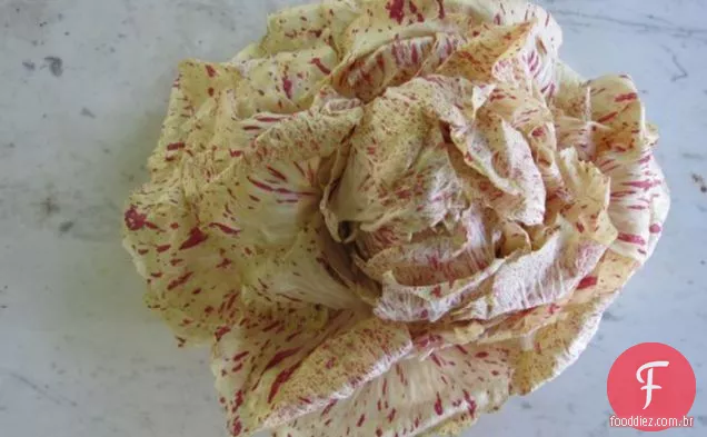 Salada Radicchio Com Morangos