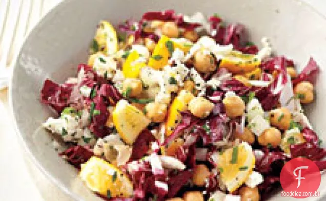 Meyer Lemon-salada radicchio
