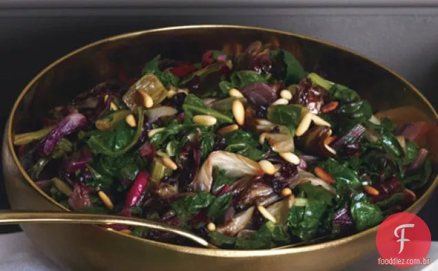 Rainbow Acelga E Radicchio Sauté