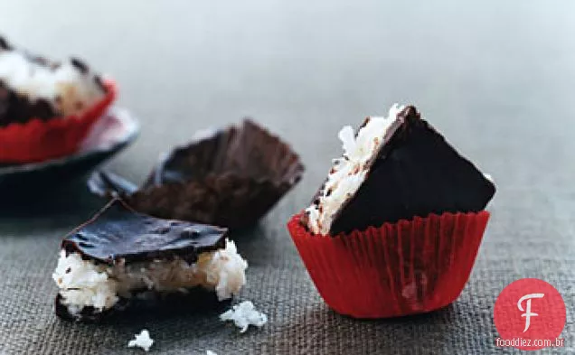 Mordidas De Chocolate De Coco