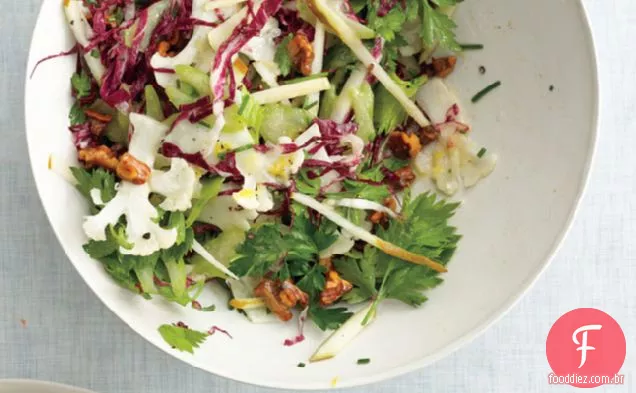 Couve-Flor Raspada E Salada Radicchio