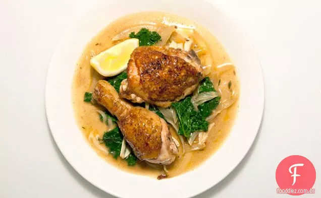 Frango Assado e couve do Google