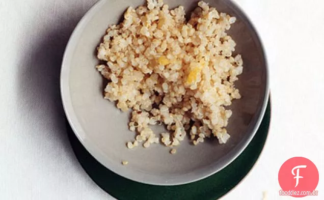 Quinoa Com Aroma De Limão