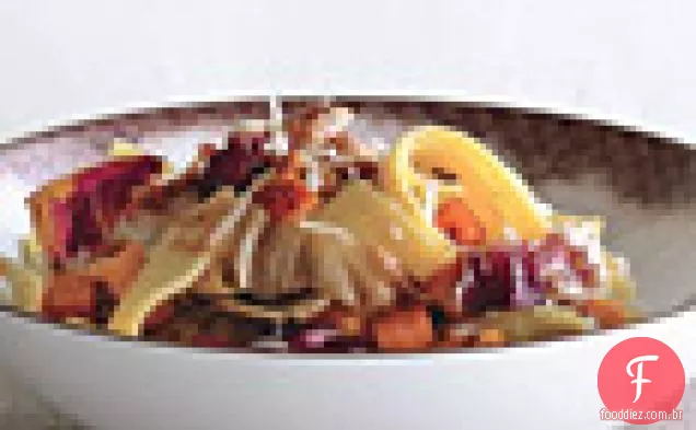 Butternut Squash e Radicchio Pappardelle
