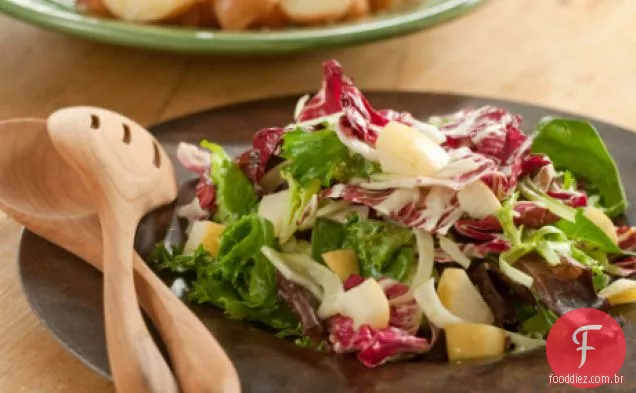 Salada Radicchio, Erva-Doce E Pêra