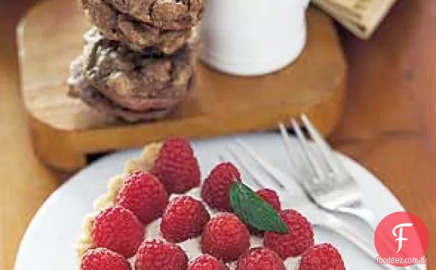 Biscoitos De Chocolate Com Chocolate Com Recheio de Creme Mocha