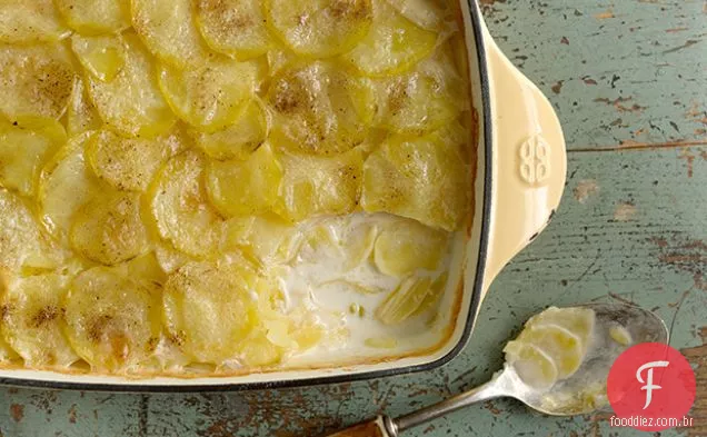 Dauphinoise Gratinado (Batatas Recortadas)
