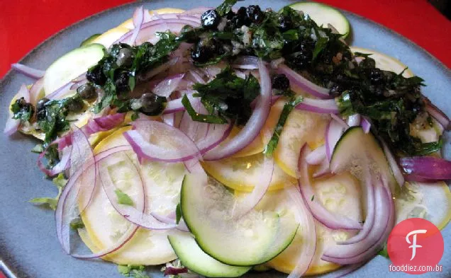 Abóbora Siciliana Carpaccio