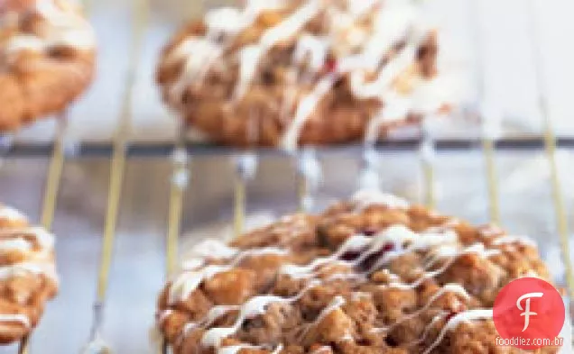 Biscoitos De Aveia Com Cranberry De Chocolate Triplo
