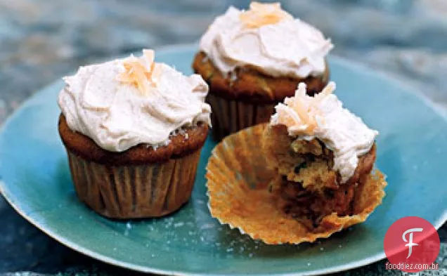 Zucchini Ginger Cupcakes