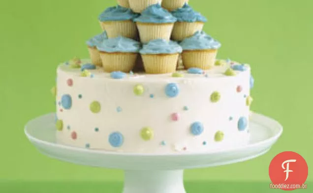 Mini Cupcakes De Baunilha