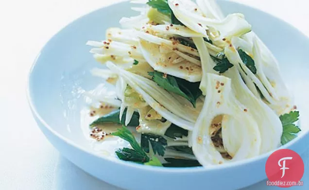 Salada de erva-doce e salsa
