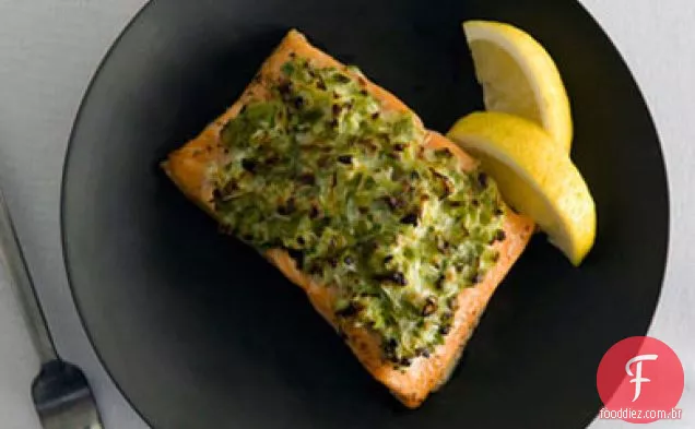Scallion Crusted Artic Char