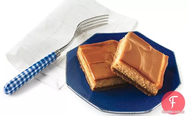 Dulce De Leche Cheesecake Bars