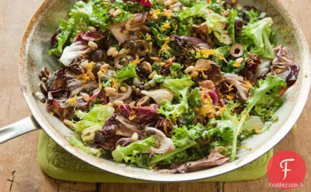Salada De Verduras Quentes De Inverno