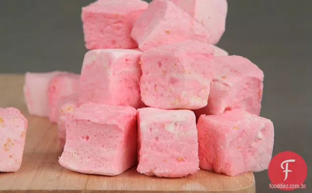 Marshmallows De Toranja Rosa