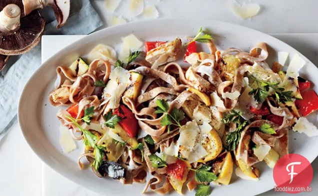 Garden Chicken Alfredo