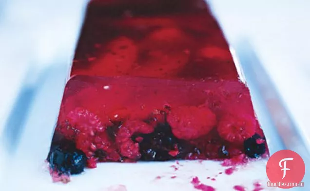 Verbena de limão e geleia de frutas de Verão